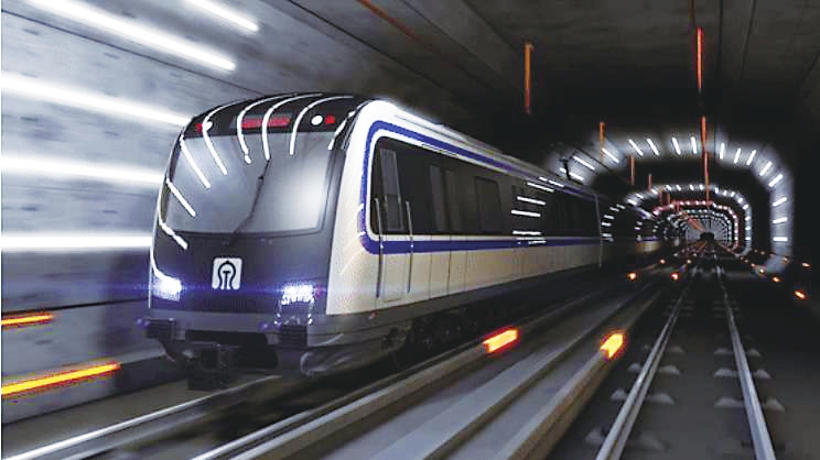 小蓝跑起来了！ 地铁3号线全线轨通并成功试跑