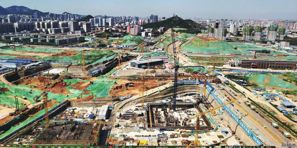 济南国际金融城“崛起成峰” “中考”成绩稳了