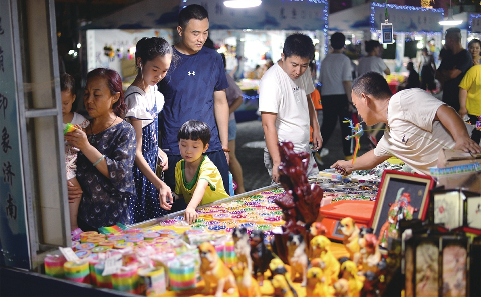 没有烟火气的文创夜市一样火