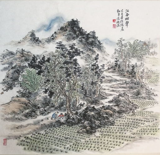 【聚焦济南艺博会】近百名书画名家创作千幅作品 喜迎新中国成立70周年 