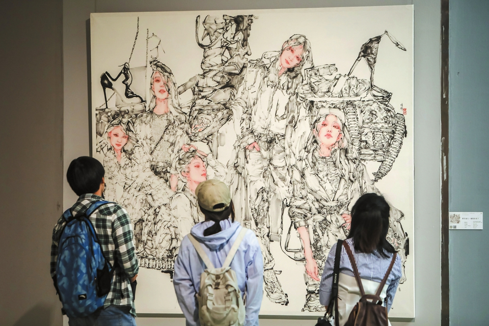 第十三届全国美展中国画作品展昨在济开幕 604件佳作齐聚