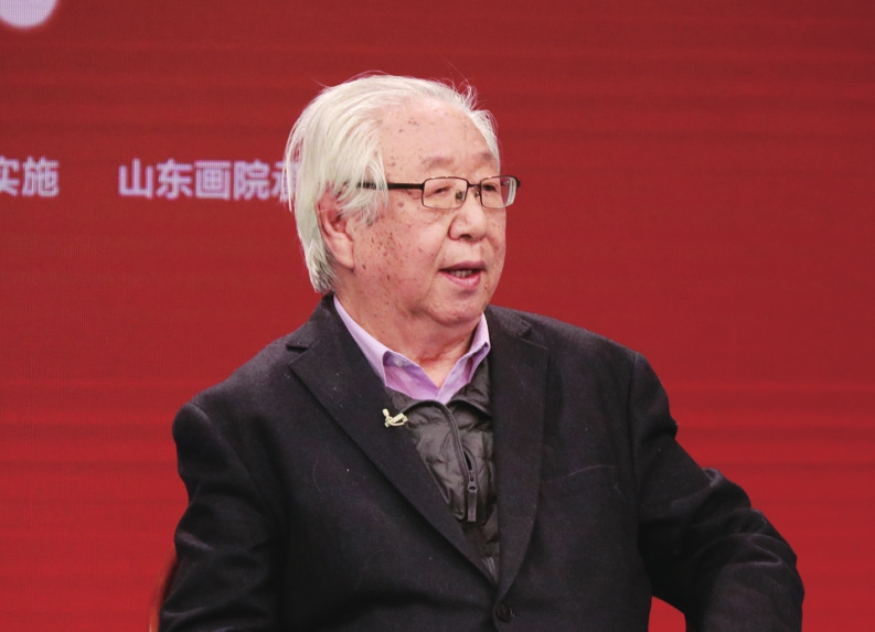 领略丹青中的齐鲁 品味笔尖上的中国 “四集大型人文艺术纪录片《中国画坛齐鲁风》”首映式在北京隆重举行