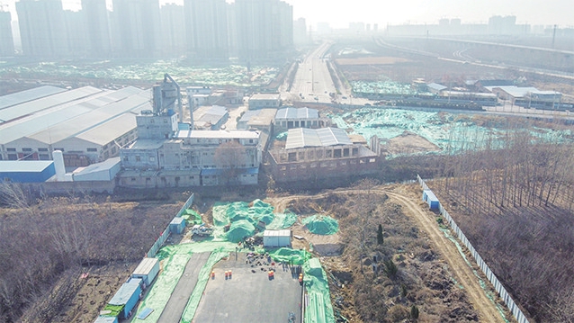 齐鲁大道北延分段打通 牵手跨黄公路大桥