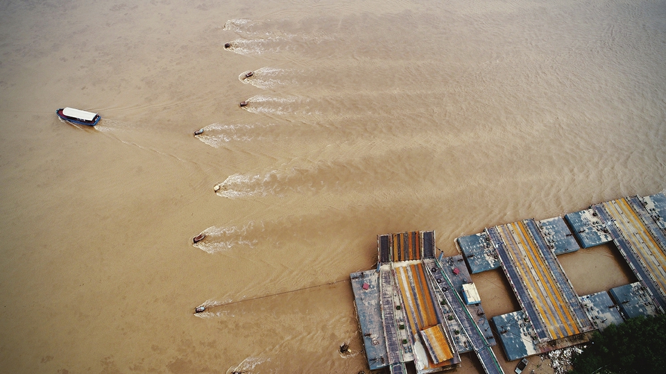 24年来黄河最大洪峰顺利过济 最高流量4680m3/s 今年洪峰传播时间比历年缩短