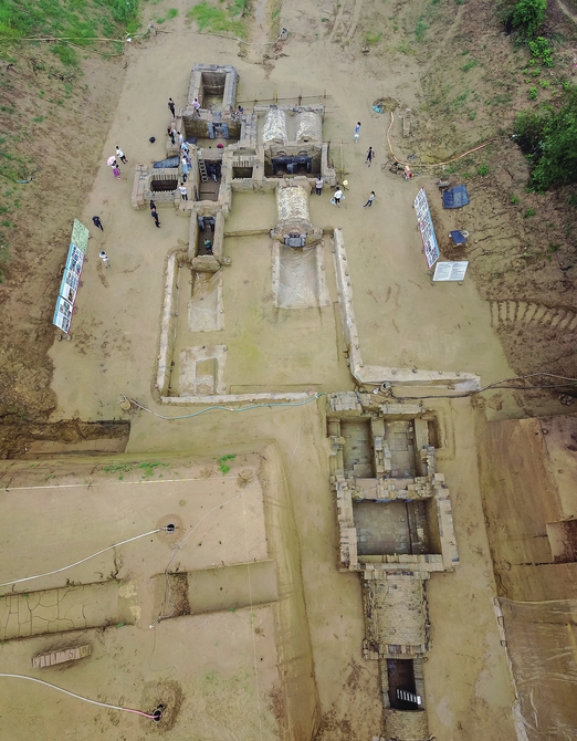 济阳三官庙汉墓入选“考古新发现” 是济南发现最大的汉画像石墓