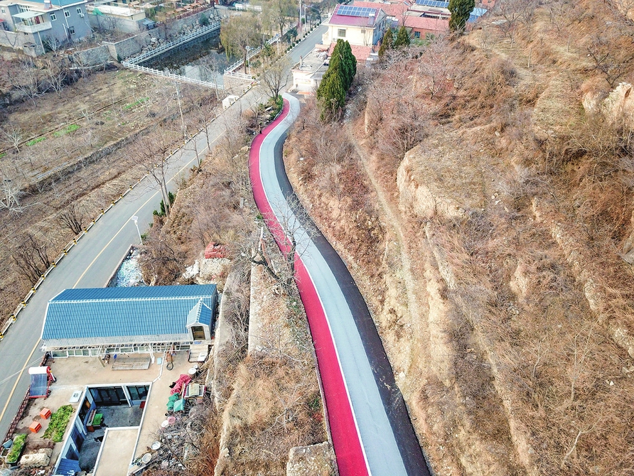 济南后花园新建自行车骑行绿道