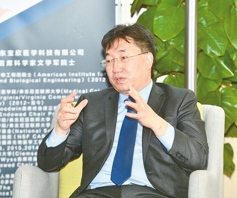 专访美国医学与生物工程院院士文学军教授