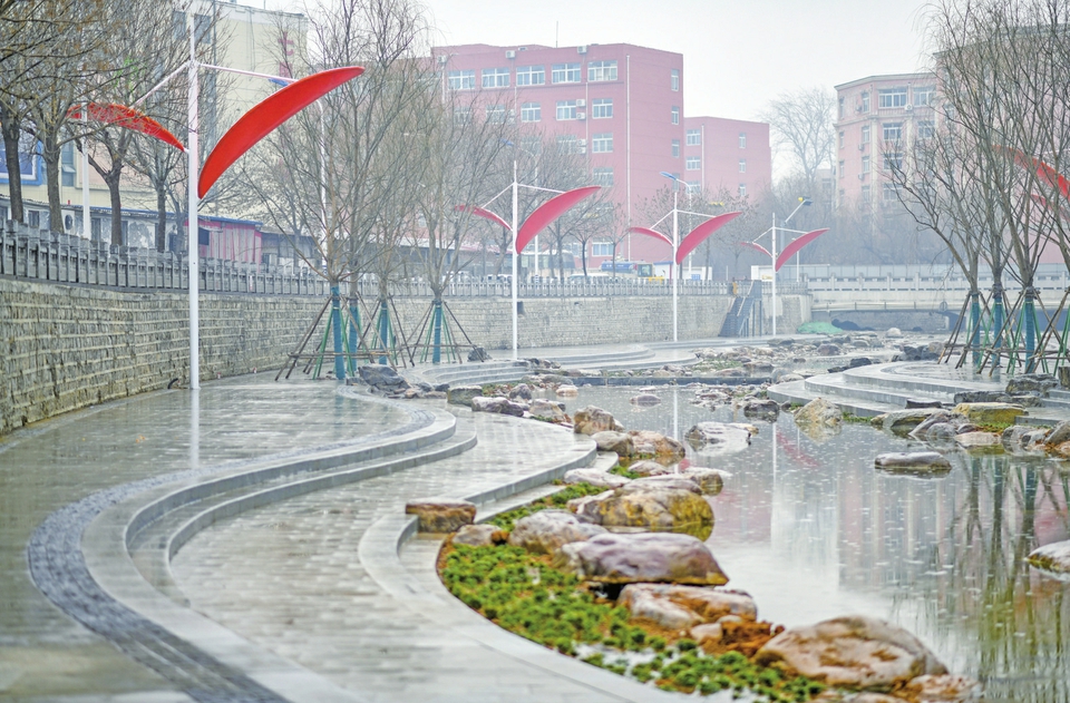 全福河河道打造生态水景
