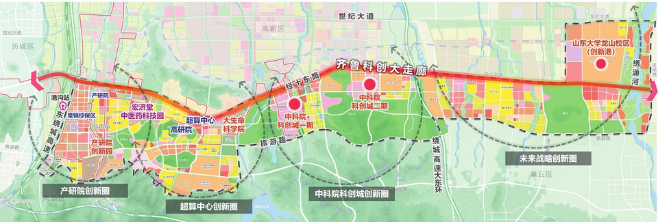 济南“东强”方案出炉 范围2300平方公里 完善CBD奥体中心区 打造城市新中心